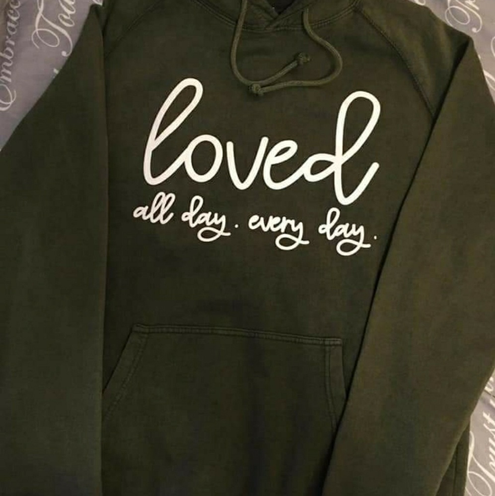 Medium unisex vintage hoodie